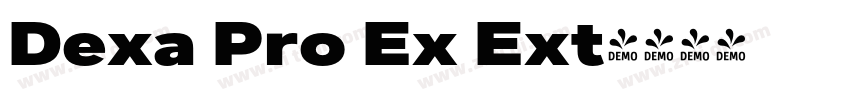 Dexa Pro Ex Ext字体转换